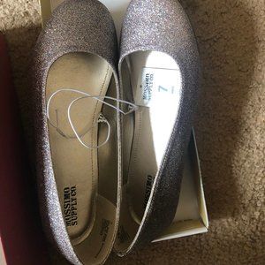 Mossimo glittered flats
